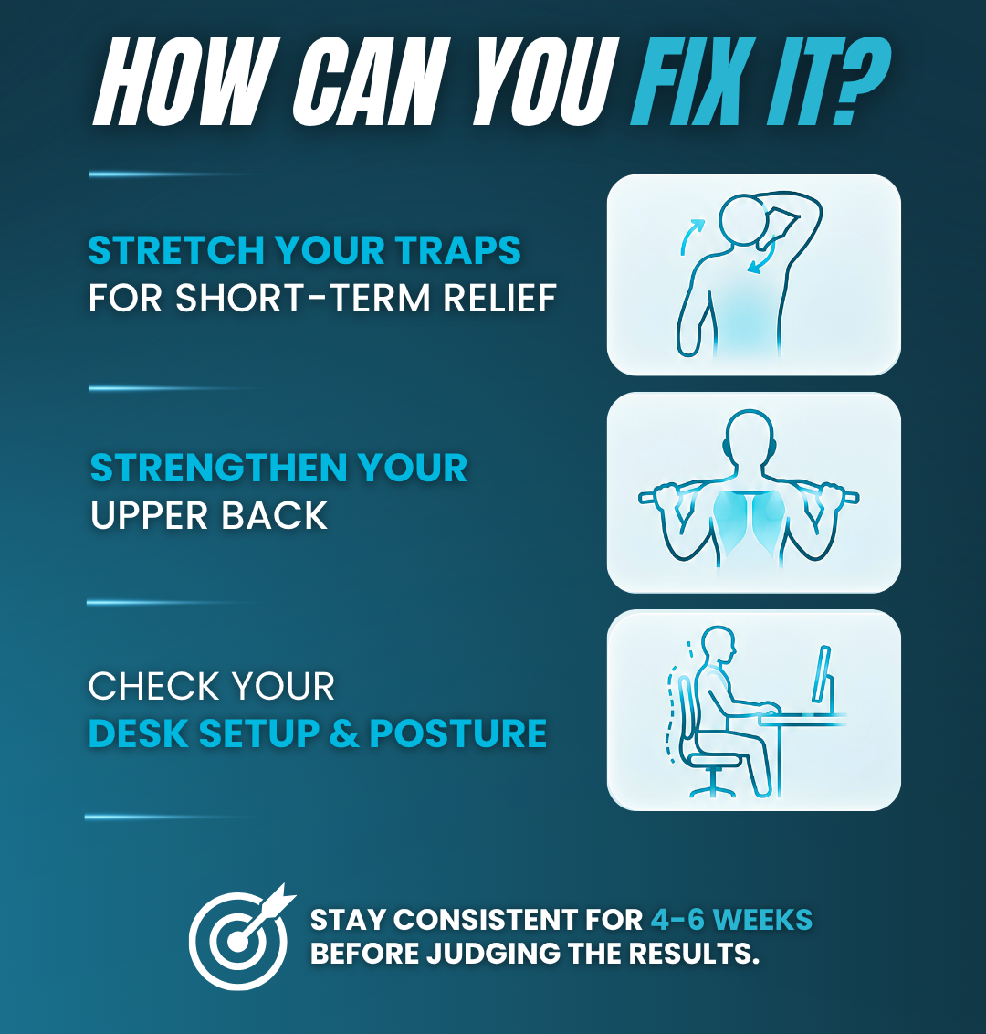 Home stretching exercises for neck and back pain